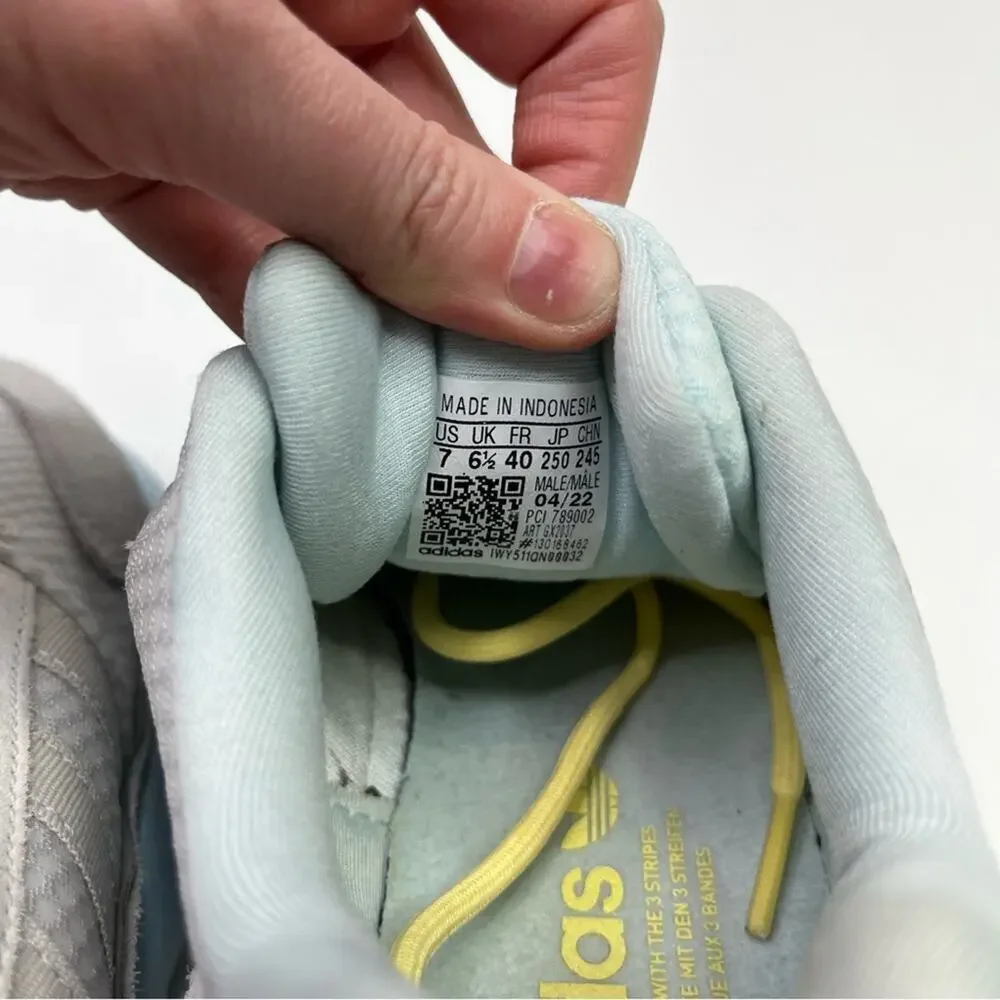 Adidas Zx 22 Boost Lace Up sneakers gray blue - 7